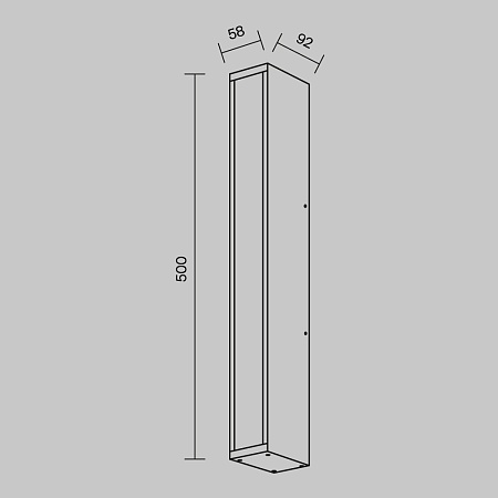 Настенный светильник (бра) Outdoor Corte O571WL-L20B3K - фото