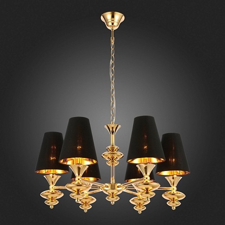Светильник подвесной Французское золото/Черный E14 6*40W SL1137.203.06 - фото