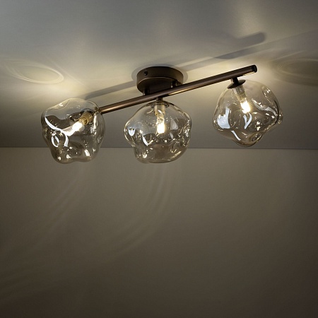 Потолочный светильник TK Lighting 11035 Lava Brown - фото