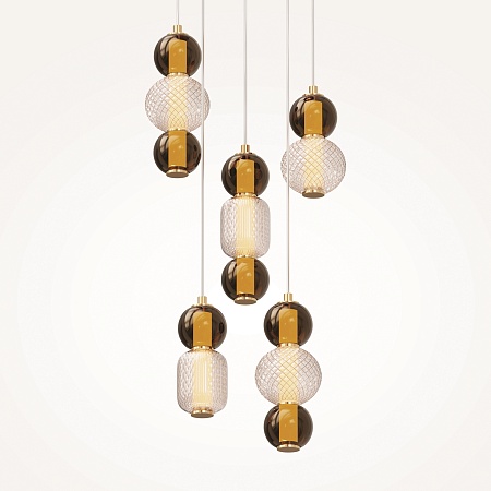 Подвесной светильник Maytoni Drop MOD273PL-L80G3K - фото