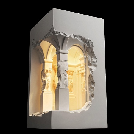 10355B Гипсовый встраиваемый светильник под покраску LOFT IT Antique - фото