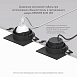 DK3071-BK Встраиваемый светильник, IP 20, 10 Вт, GU5.3, LED, черный/черный, пластик - фото