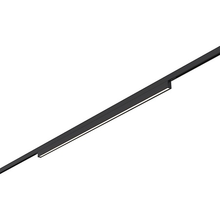 Магнитный трековый светильник Черный LED 1*16W 4000K 720Lm Ra>80 36° IP20 L600xW10xH18 ST665.446.16 - фото