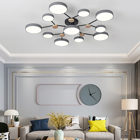 Потолочная Люстра Gamma D88 Black Imperiumloft 223768-23 - фото