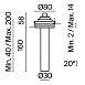 Встраиваемый светильник Technical Focus T C140TRS-L200-7W3K-B - фото