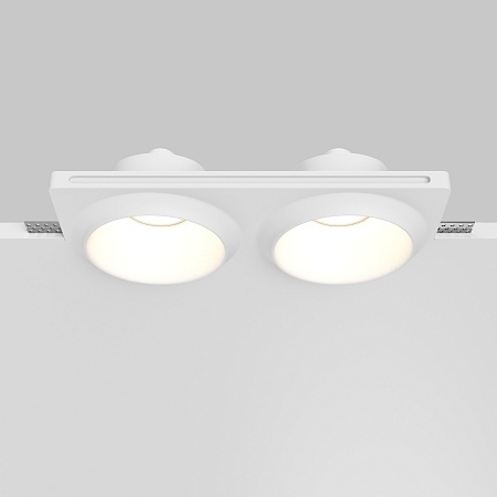 Встраиваемый светильник Technical DL124-GU10-02-TRS-W - фото