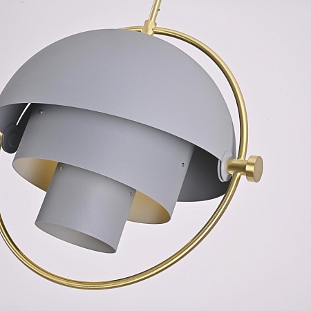 Люстра Louis Weisdorff Multi-Lite Pendant Gray Imperiumloft 123429-22 - фото