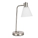 Прикроватная лампа Никель/Белый E27 1*60W SLE1561-104-01 - фото