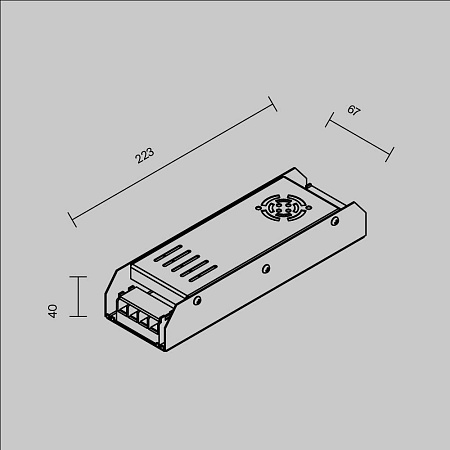 Комплектующие к светодиодной ленте Led Strip 811004 - фото