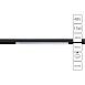 Магнитный трековый светильник ARTE LAMP A4633PL-1BK - фото