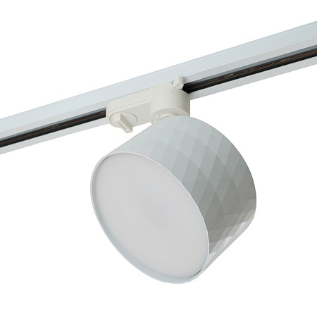 Светильник Feron AL177 трековый однофазный на шинопровод под лампу GX70, белый - фото