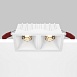 Встраиваемый светильник Technical Alfa LED DL043-02-10W3K-D-SQ-W - фото