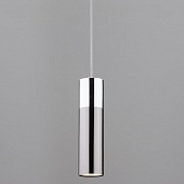 Подвесной акцентный светильник Eurosvet 50135/1 LED хром/черный жемчуг