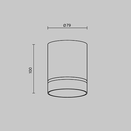 Потолочный светильник Technical Orlo C085CL-9W3K-B - фото