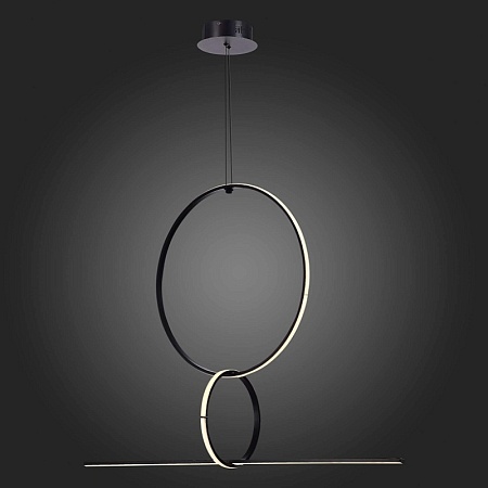 Светильник подвесной ST-Luce Черный LED 1*50W 3000K SL6113.433.01 - фото