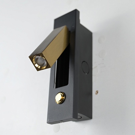 Бра Chelsom Wall Led Dock Brass Imperiumloft 144290-22 - фото