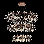 Люстра подвесная ST-Luce Медный/Белый LED 486*0,5W 3500K (из 3-х коробок) SL379.203.486