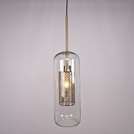 Подвесной Светильник Catch F Cylinder Brass D15 Imperiumloft 186719-26 - фото