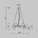 Подвесной светильник Maytoni Dallas MOD545PL-11B - фото