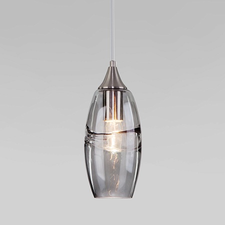 Подвесной акцентный светильник Eurosvet 50222/1 дымчатый - фото