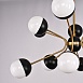 Люстра Agate Burst Chandelier 3 Round Pink D70 Imperiumloft 74967-22 - фото