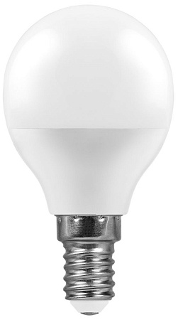 Лампа светодиодная Feron LB-550 Шарик E14 9W 175-265V 2700K - фото
