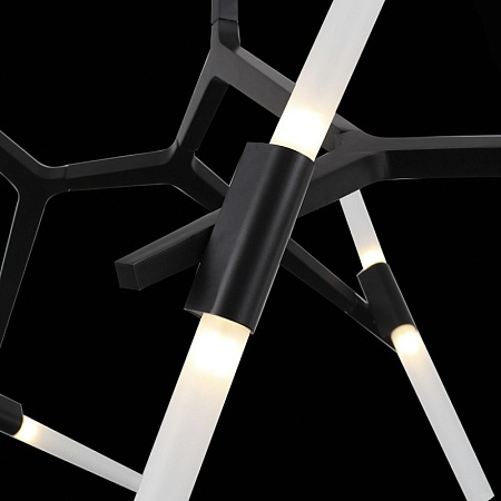 Люстра потолочная ST-Luce Черный/Белый G9 10*5W SL947.402.10 - фото