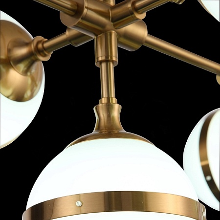 Светильник подвесной ST-Luce Бронза/Белый E14 9*40W SL1157.303.09 - фото