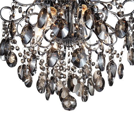 Люстра подвесная ST-Luce Темный хром/Тонированный черный E14 6*40W SL846.102.06 - фото