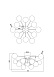 Потолочный светильник Freya Alexis FR5120CL-12G - фото