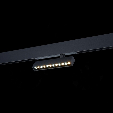 Св-к трек. SMART Черный LED 1*9W 2700K-6000K 700Lm Ra>90 24 IP20 L220xW25xH105 220V ST656.496.09 - фото