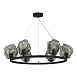 Люстра подвесная ST-Luce Черный/Серо-зеленый E14 6*40W SL1175.403.06 - фото