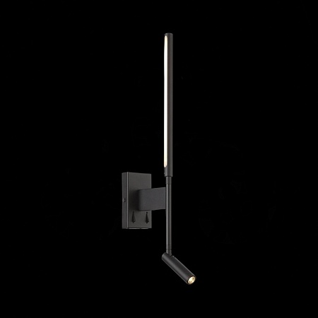 Светильник настенный ST-Luce Черный/Белый LED 2*6+3W 3200K SL1580.401.02 - фото