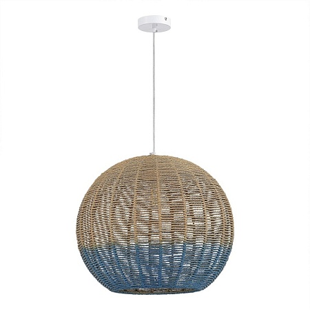 Светильник подвесной ST-Luce Белый/Бежевый,Синий E27 1*7W SL1514.533.01 - фото