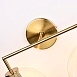 Бра Rh Utilitaire Globe Shade Double Sconce Brass Imperiumloft 123273-22 - фото