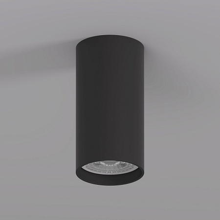 DK2008-BK Светильник накладной IP 20, 50 Вт, GU10, черный, алюминий - фото