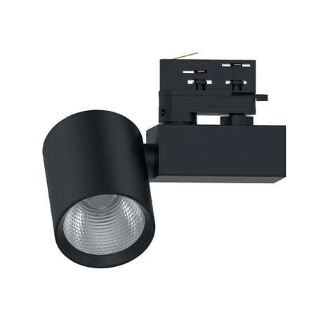 Светодиодный светильник Feron AL148 трековый на шинопровод 30W 4000K 35 градусов черный, 3х фазный - фото