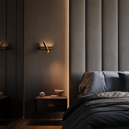 Настенный светильник (бра) Maytoni MOD442WL-L8BS3K - фото