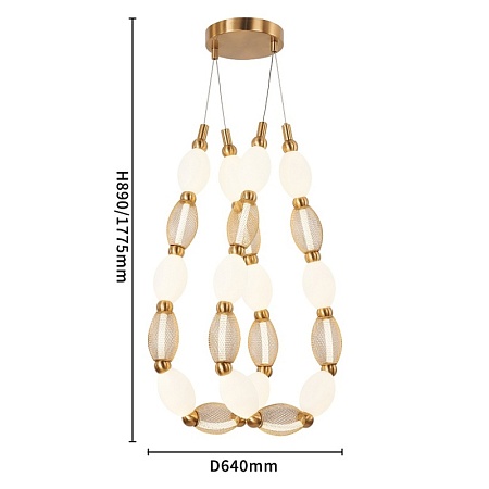 Потолочная люстра Favourite 4559-2PC - фото