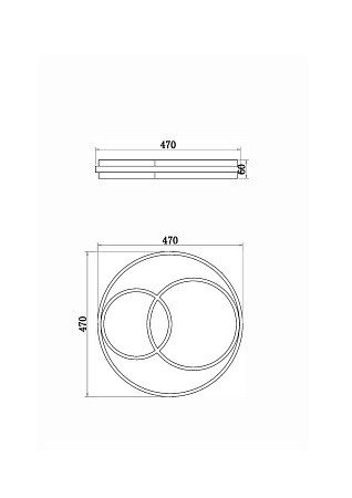 Потолочный светильник Freya FR10029CL-L70W - фото