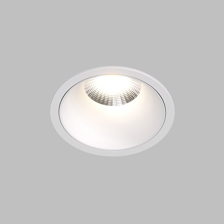 DK4400-WH Встраиваемый светильник, IP 20, 7 Вт, LED 3000, белый, алюминий - фото