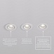 DK3061-WH+BK Встраиваемый светильник, IP 20, 10 Вт, GU5.3, LED, белый/черный, пластик - фото