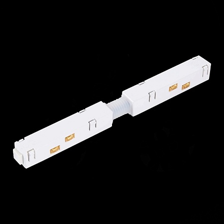 Коннектор питания прямой для магнитного шинопровода ST-Luce Белый ST006.539.00 - фото