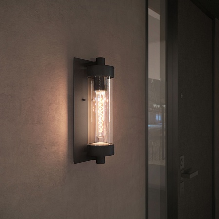 Светильник садово-парковый Pipe D 35151/D чёрный Elektrostandard - фото