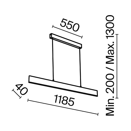 Подвесной светильник Technical Step P010PL-L30G4K - фото