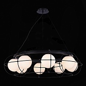 Люстра подвесная ST-Luce Черный/Опал G9 8*5W SL1189.403.08