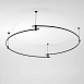 Esthetic Magnetic Шинопровод Round черный Ø1800 85218/00 Elektrostandard - фото