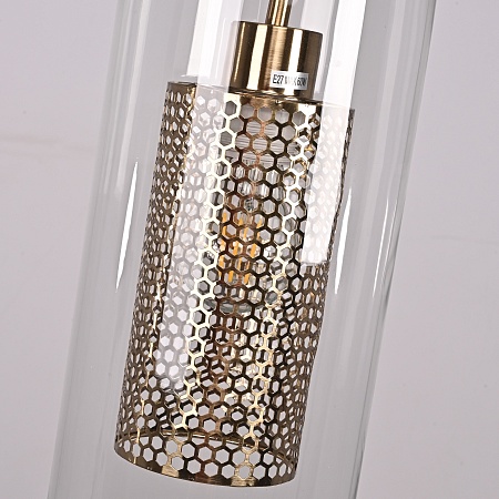 Подвесной Светильник Catch F Cylinder Brass D15 Imperiumloft 186719-26 - фото