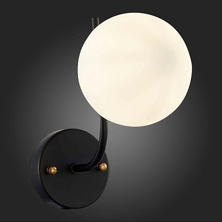 Светильник настенный Черный/Белый E27 1*60W SLE1098-401-01 - фото