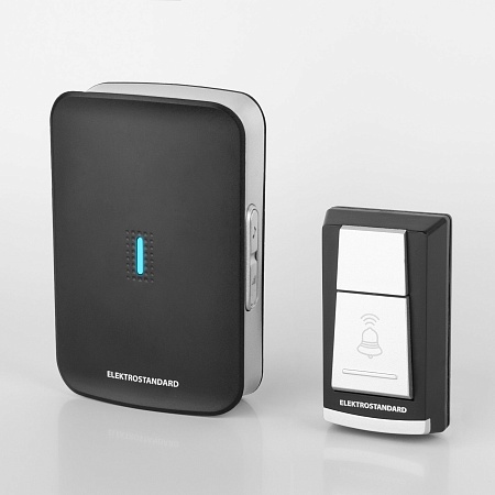 Звонок беспроводной WL 36M IP44 черный DBQ19M WL 36M IP44 черный Elektrostandard - фото